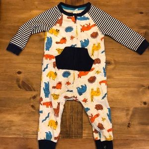 Cat & Jack zip up onsie